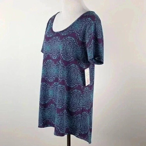 Lularoe Classic T top Sz M 10-12 tunic geometric - Picture 5 of 10